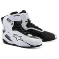 Alpinestars Women's Faster-4 Motorcycle Riding Shoes (White/Black)