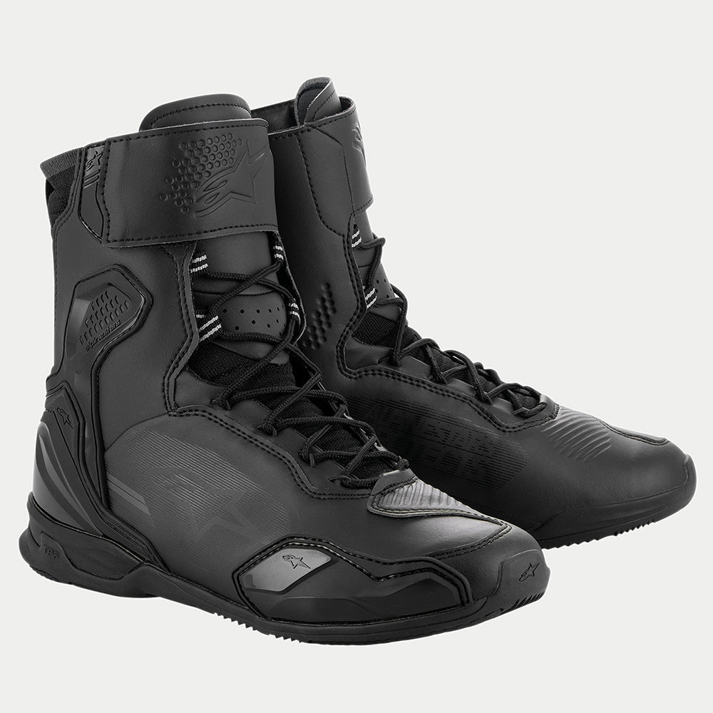 Motocycle Riding Shoe mid hight in black