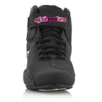 Alpinestars Women's Sektor Motorcycle Riding Shoes (Black/Fuchsia)