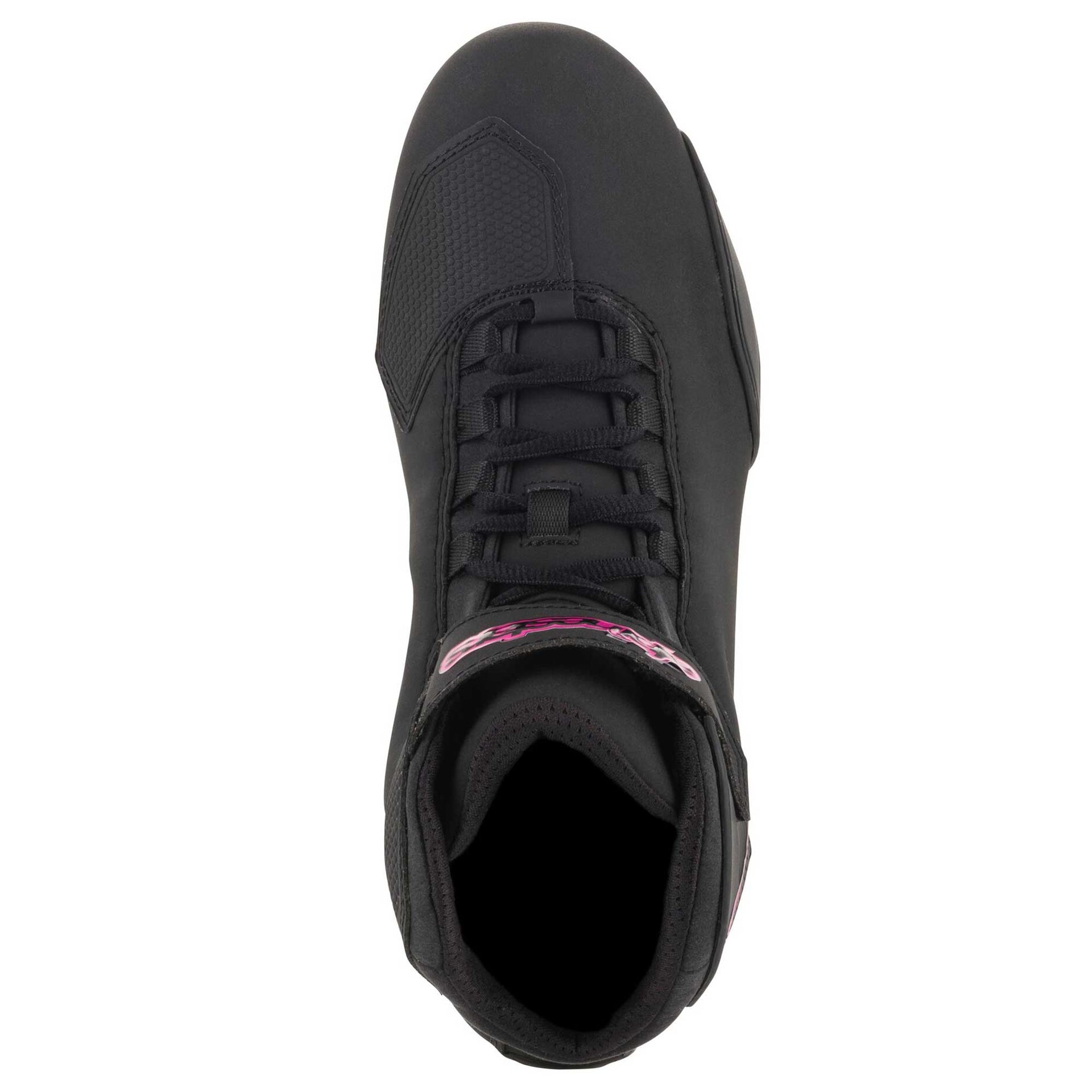 Alpinestars Women's Sektor Motorcycle Riding Shoes (Black/Fuchsia)