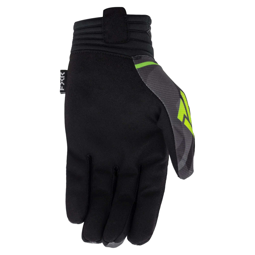 FXR (SALE) Gloves - PRIME (Camo/Hi Vis Yellow)
