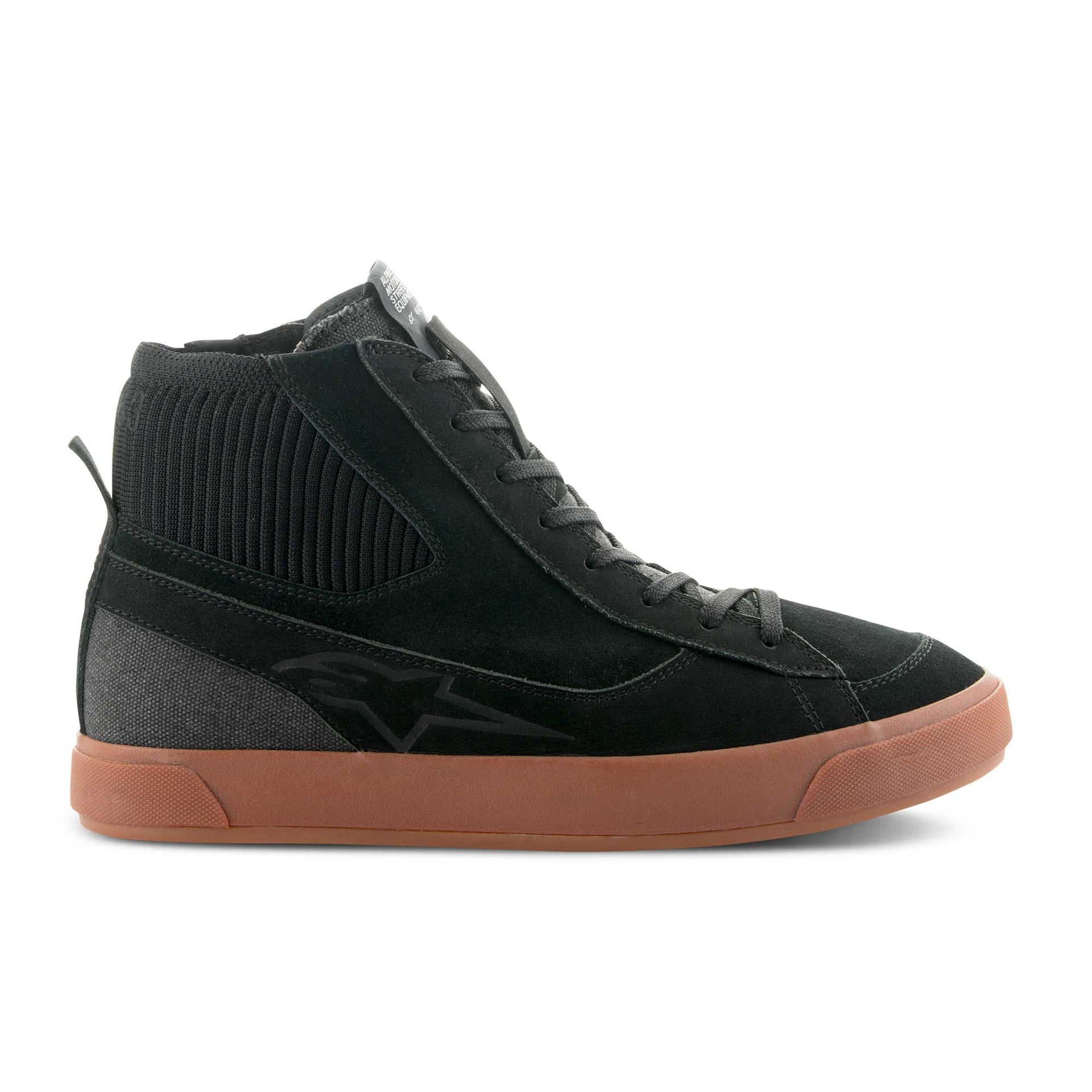 Alpinestars Stated Motorcycle Riding Shoes (Black/Gum)