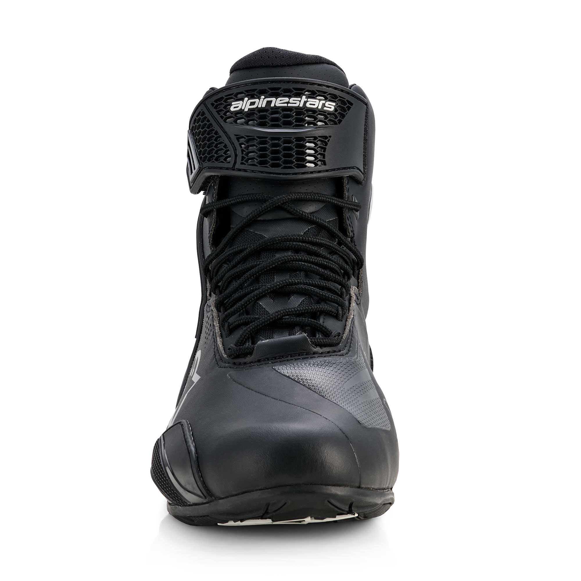 Alpinestars Women's Faster-4 DRYSTAR WP Motorcycle Riding Shoes (Black/Silver)