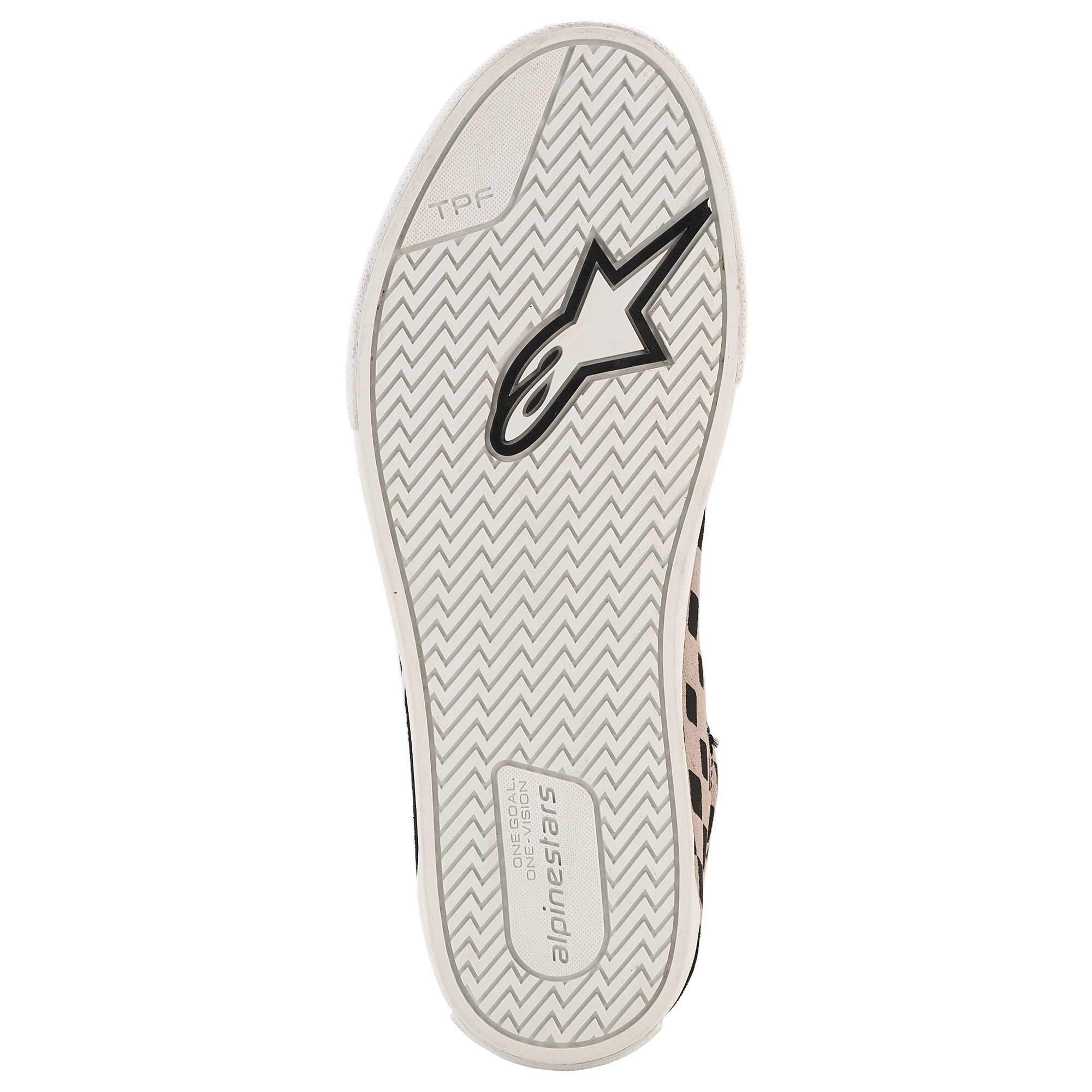 Alpinestars RIDE-63 Canvas Motorcycle Riding Shoes (Black/Cool Grey/Chess)