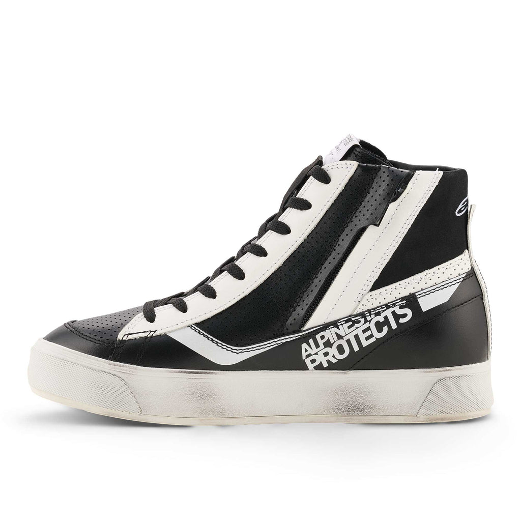 Alpinestars Women's STATED FLAIR Motorcycle Riding Shoes (Black/White)