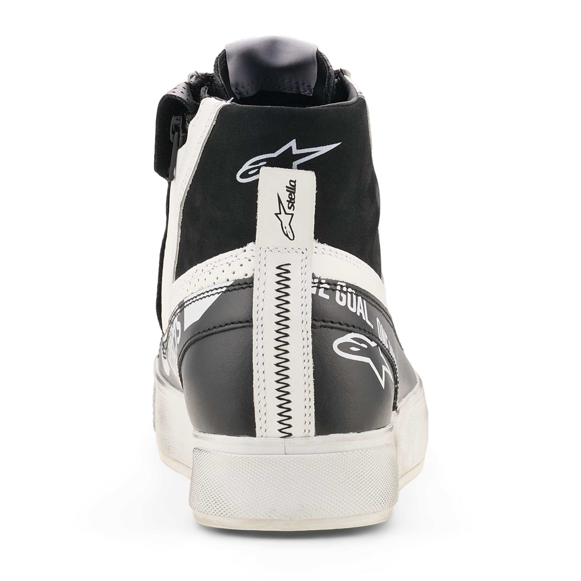 Alpinestars Women's STATED FLAIR Motorcycle Riding Shoes (Black/White)