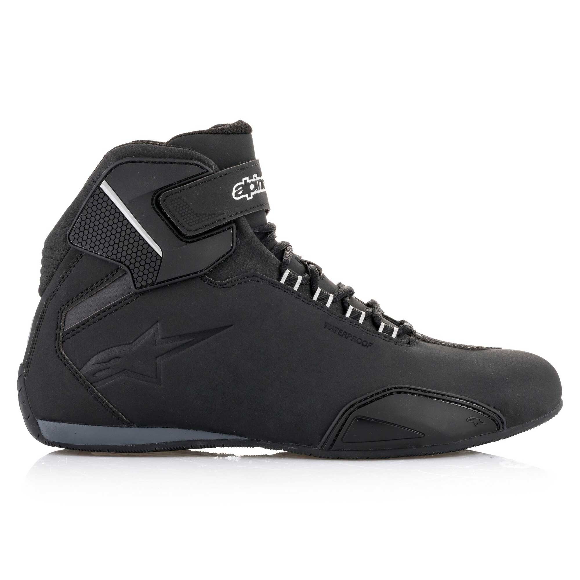 Alpinestars Sektor Waterproof Motorcycle Riding Shoes (BLACK)