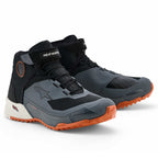 Alpinestars CR-X Drystar Waterproof Motorcycle Adventure Riding Shoes (Black/Dark Grey/Rust)