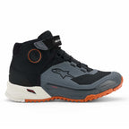 Alpinestars CR-X Drystar Waterproof Motorcycle Adventure Riding Shoes (Black/Dark Grey/Rust)