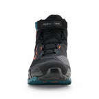 Alpinestars CR-X Drystar Waterproof Motorcycle Adventure Riding Shoes (Black/Petrol/Orange Fluo)