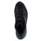 Alpinestars CR-X Drystar Waterproof Motorcycle Adventure Riding Shoes (Black/Petrol/Orange Fluo)