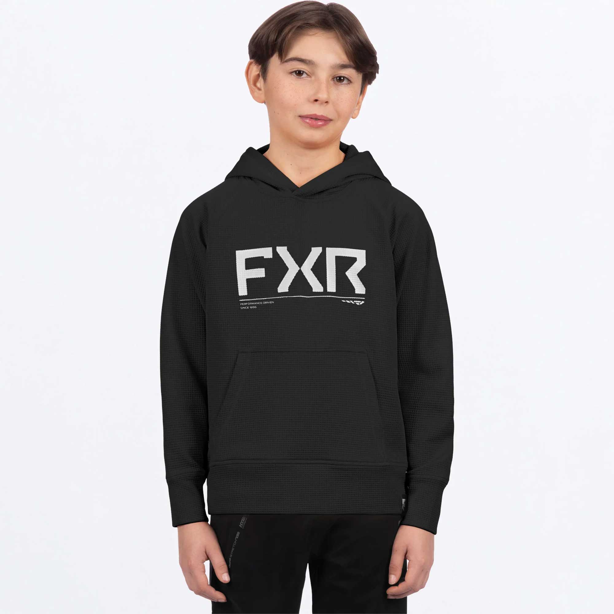 FXR Youth Hoody - Pilot UPF (Black)