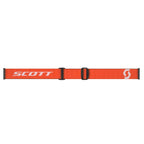 Scott FURY Goggles (Orange/White) Orange Chrome Lens