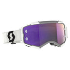 Scott FURY Goggles (White/Black) Purple Chrome Lens