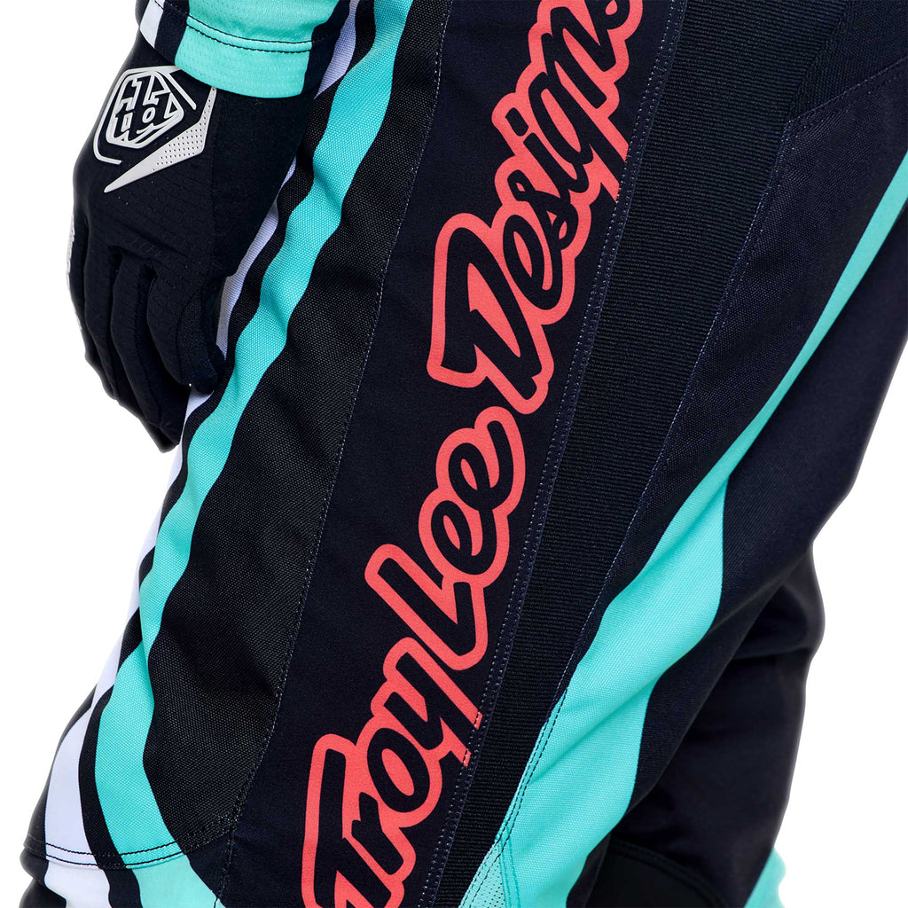 Troy Lee Designs MX | SX Jersey & Pant Kit Deal GP PRO ROLLER (Black / Teal)