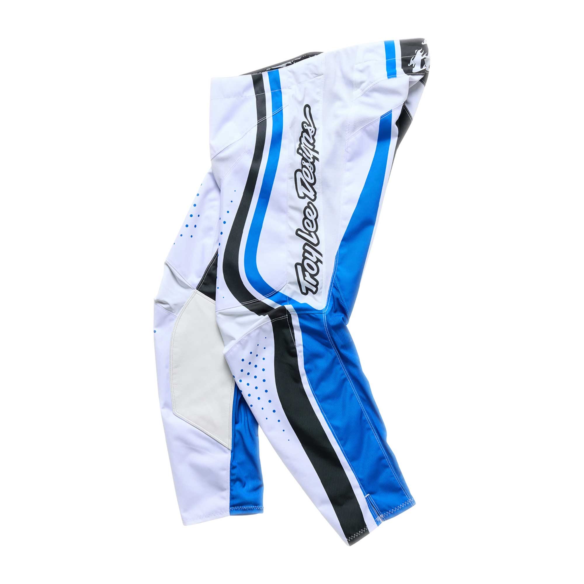 Troy Lee Designs MX | SX Jersey & Pant Kit Deal GP PRO ROLLER (White / Blue)