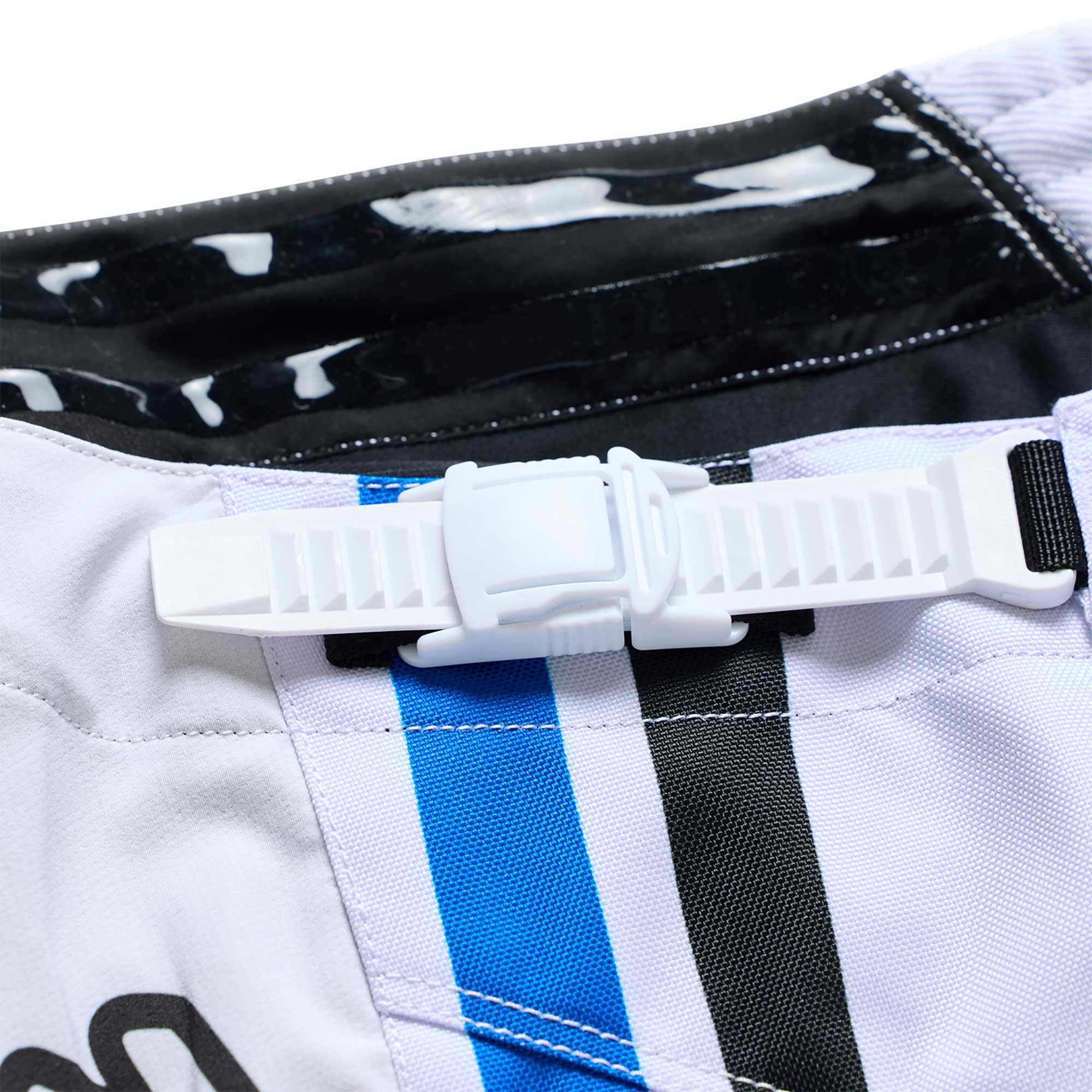 Troy Lee Designs MX | SX Jersey & Pant Kit Deal GP PRO ROLLER (White / Blue)