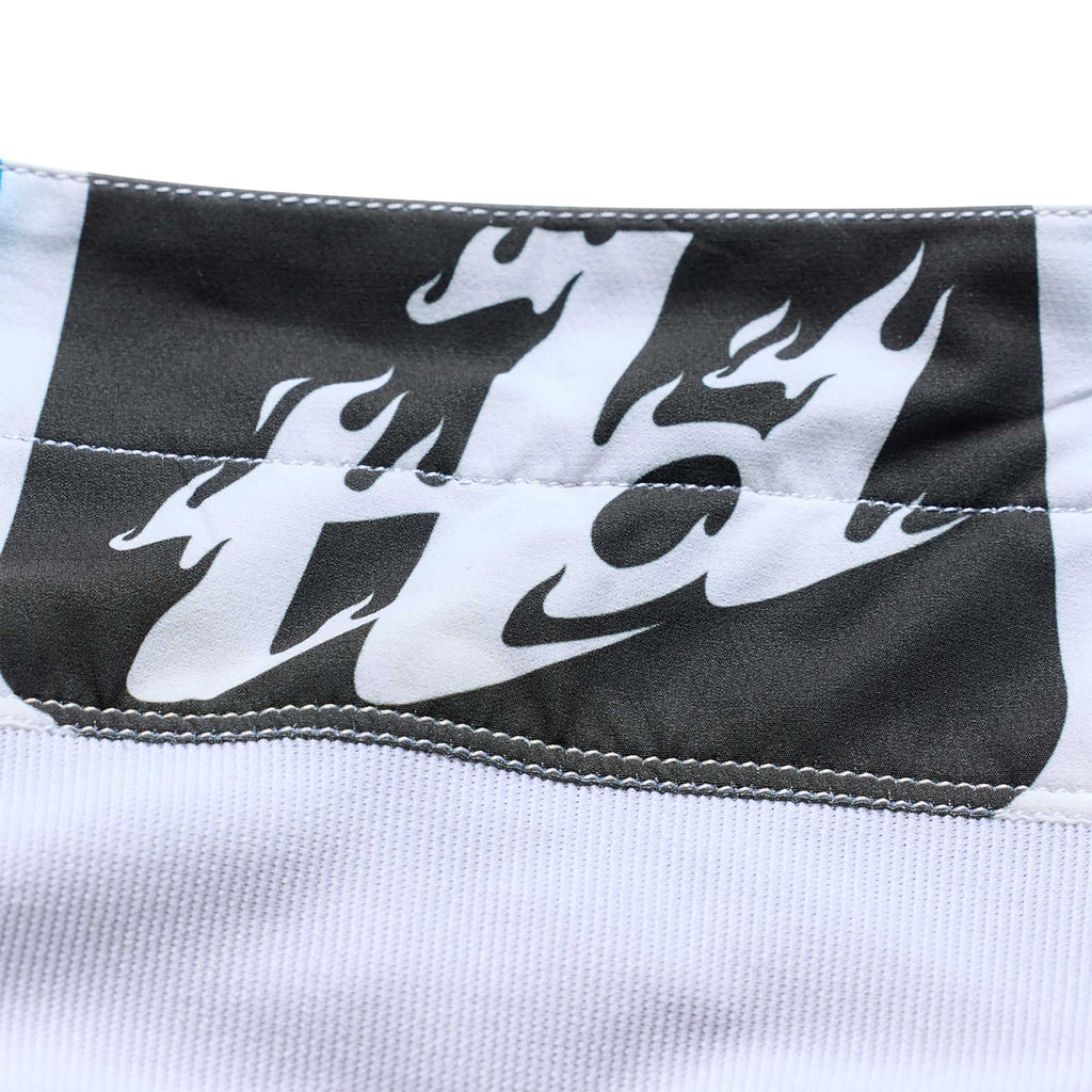 Troy Lee Designs MX | SX Jersey & Pant Kit Deal GP PRO ROLLER (White / Blue)