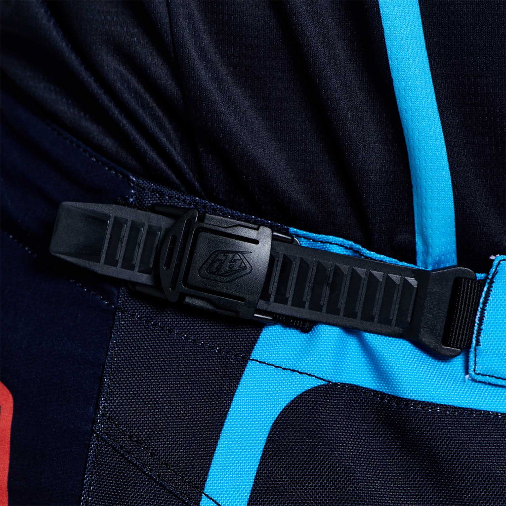 Troy Lee Designs MX | SX Jersey & Pant Kit Deal GP PRO FRAMEWORK (Black / Cyan)