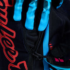 Troy Lee Designs MX | SX Jersey & Pant Kit Deal GP PRO FRAMEWORK (Black / Cyan)
