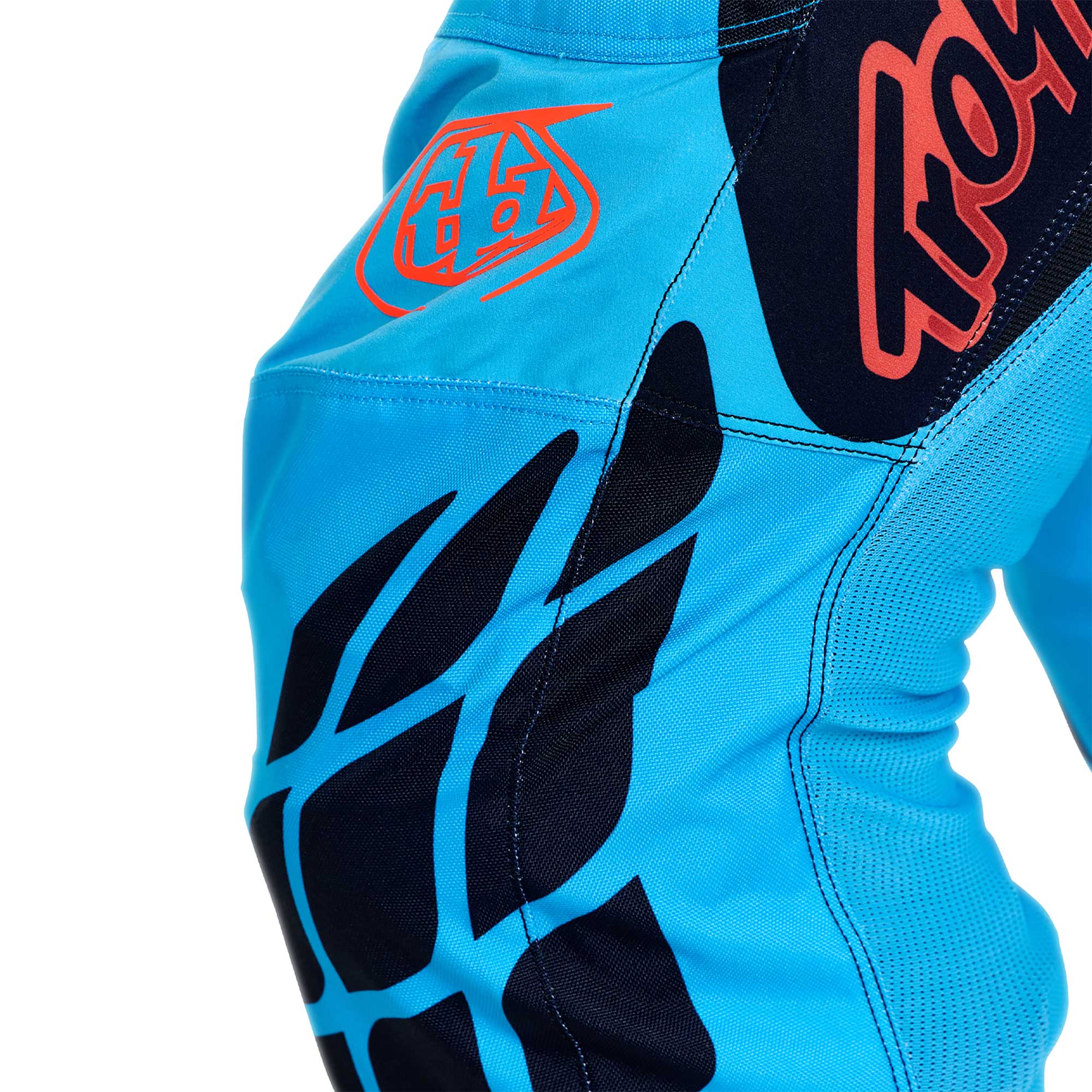 Troy Lee Designs MX | SX Jersey & Pant Kit Deal GP PRO FRAMEWORK (Black / Cyan)