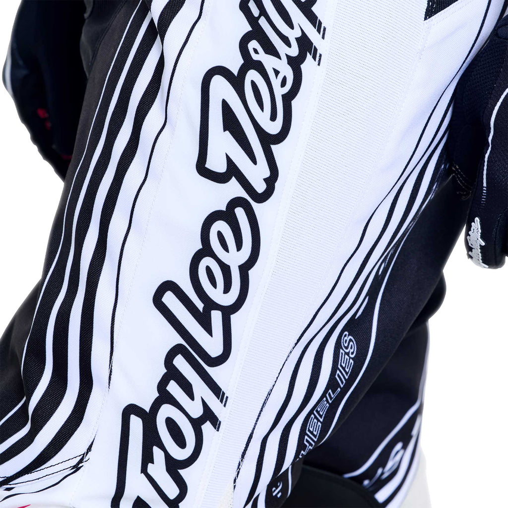 Troy Lee Designs MX | SX Jersey & Pant Kit Deal GP PRO STREAMLINE (Black / White)