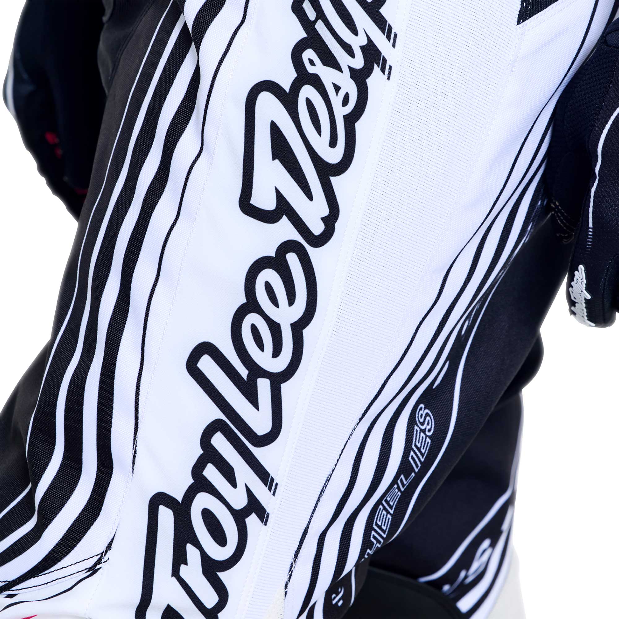 Troy Lee Designs MX | SX Jersey & Pant Kit Deal GP PRO STREAMLINE (Black / White)