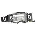 Scott FURY WFS Roll-Off Goggles (Black/White)