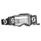 Scott FURY WFS Roll-Off Goggles (Black/White)
