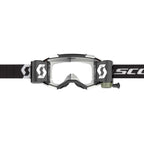 Scott FURY WFS Roll-Off Goggles (Black/White)