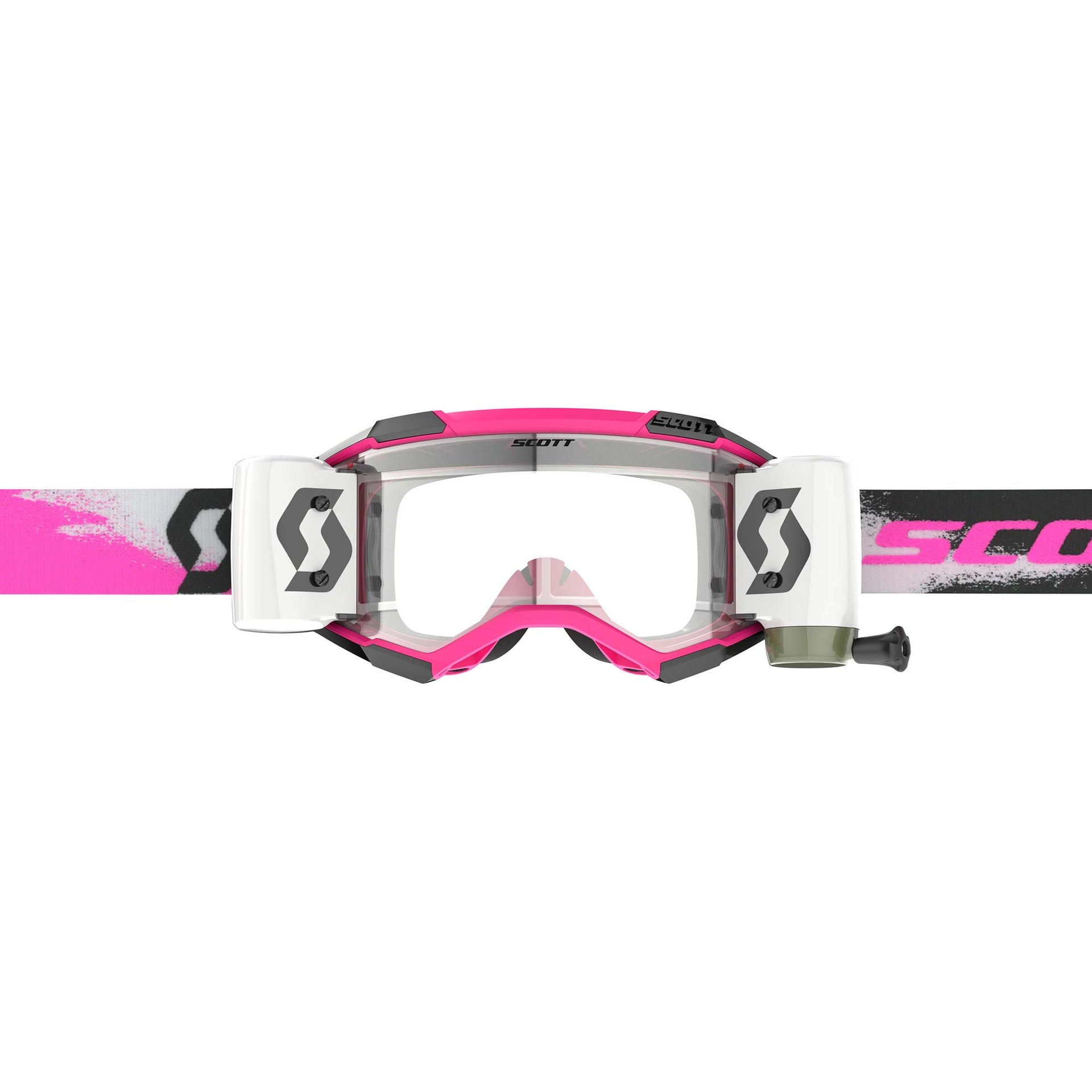Scott FURY WFS Roll-Off Goggles (Pink/Black)