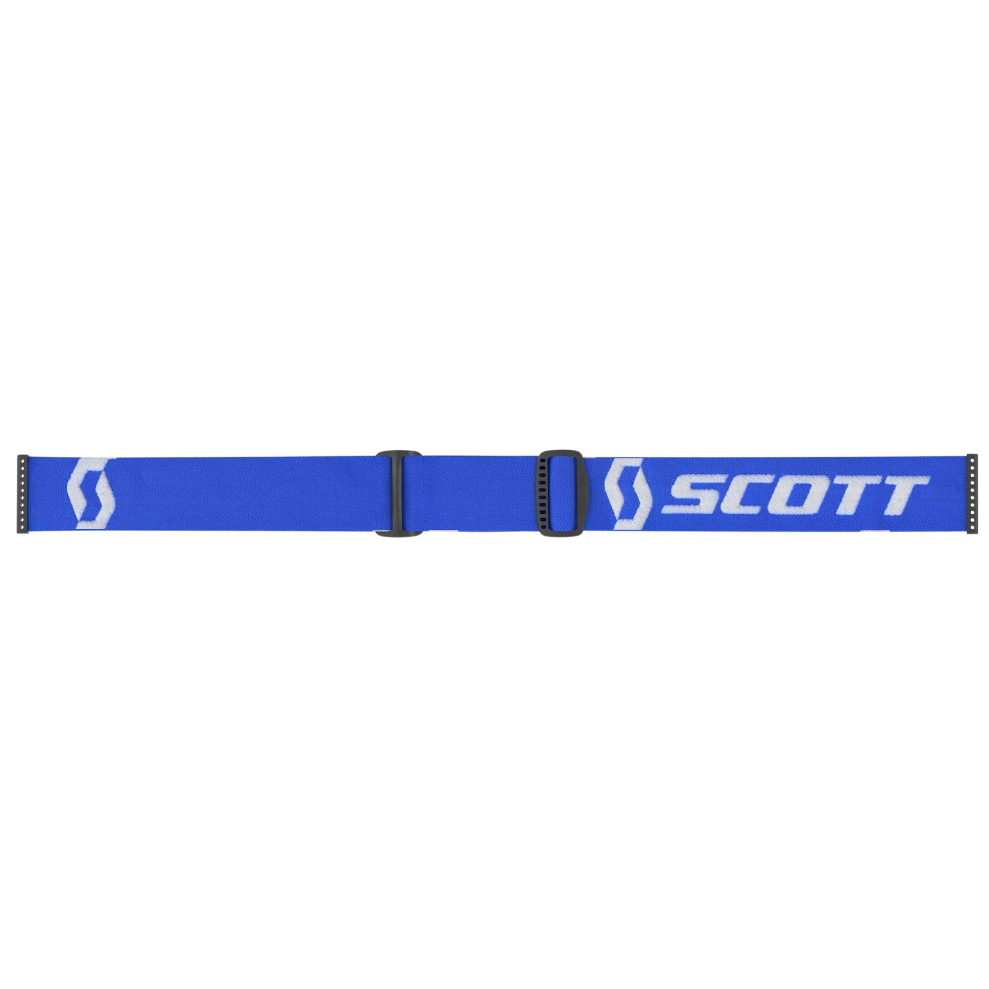 Scott PRIMAL Goggles (Blue/White) Chrome Blue Lens