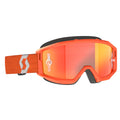 Scott PRIMAL Goggles (Orange/White) Chrome Orange Lens