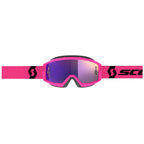 Scott PRIMAL Goggles (Pink/Black) Chrome Purple Lens