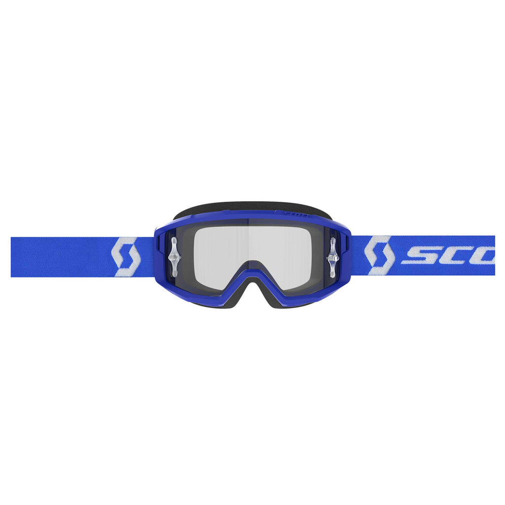 Scott PRIMAL Goggles (Blue/White) Clear Lens