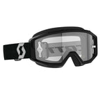 Scott PRIMAL Goggles (Black/White) Clear Lens