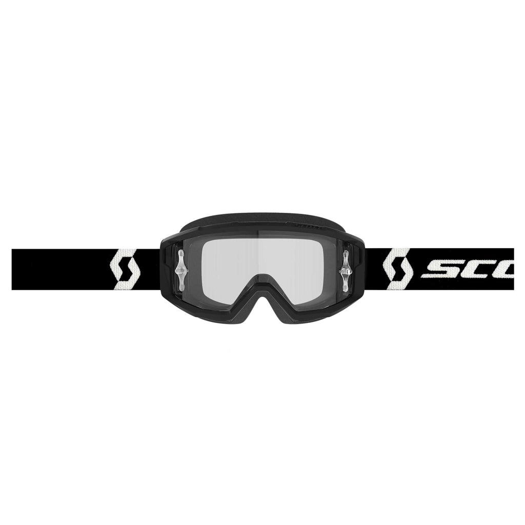 Scott PRIMAL Goggles (Black/White) Clear Lens
