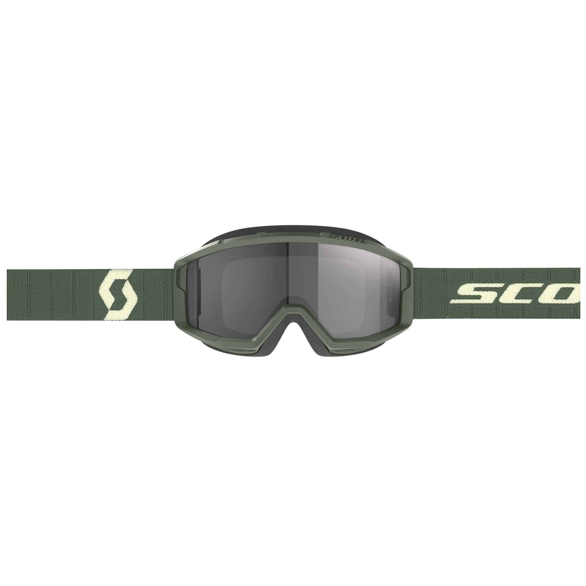 Scott PRIMAL SAND Goggles (Khaki Green) Dark Grey Lens