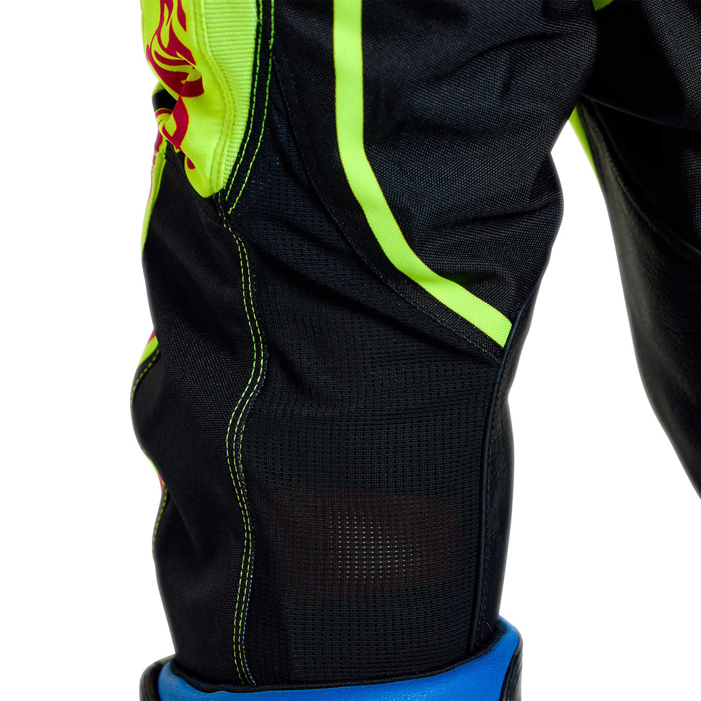 Troy Lee Designs YOUTH MX | SX Jersey & Pant Kit Deal GP PRO ROLLER (Flo Yellow / Fuchsia)