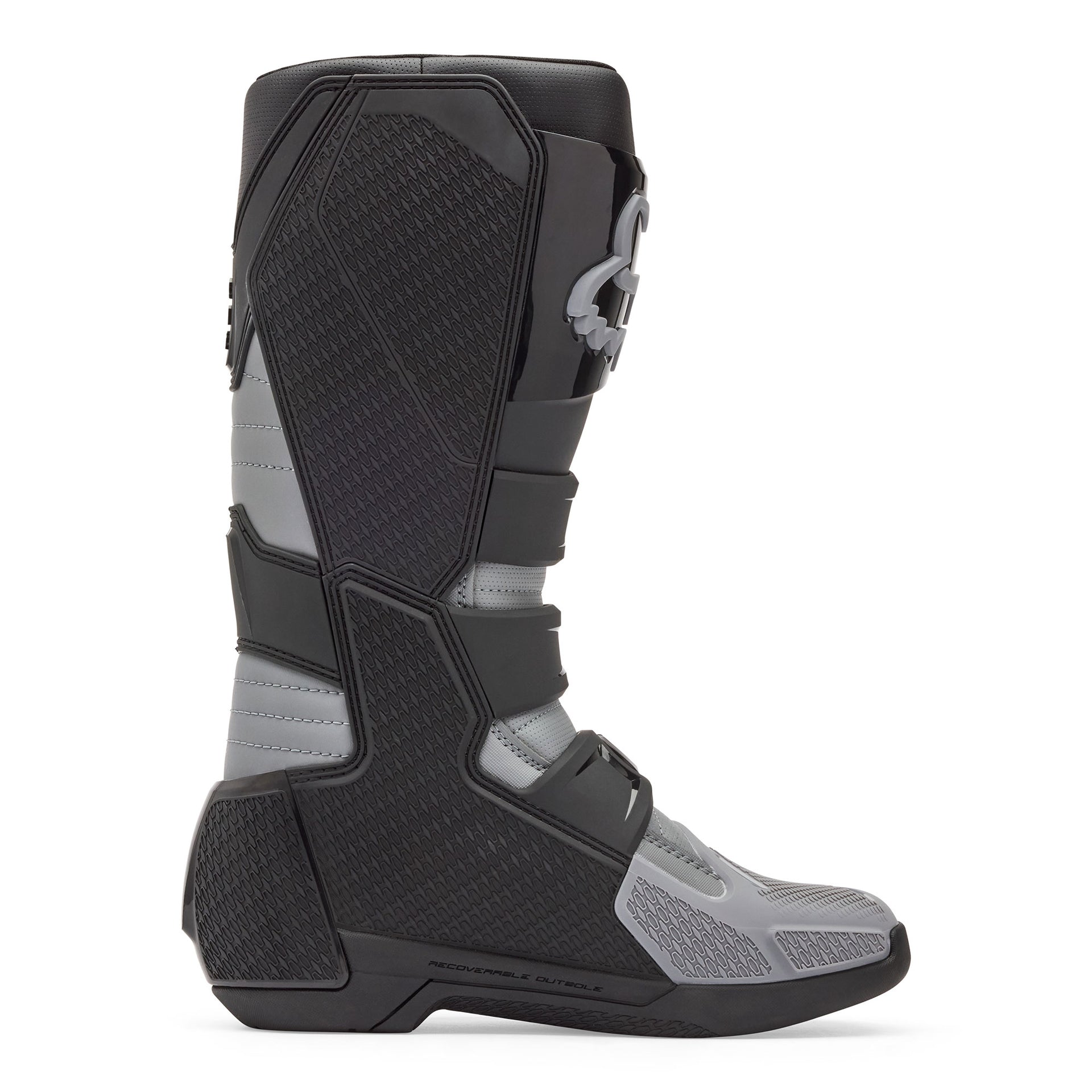 FOX Racing COMP Core Motocross Boots (Black/Grey)