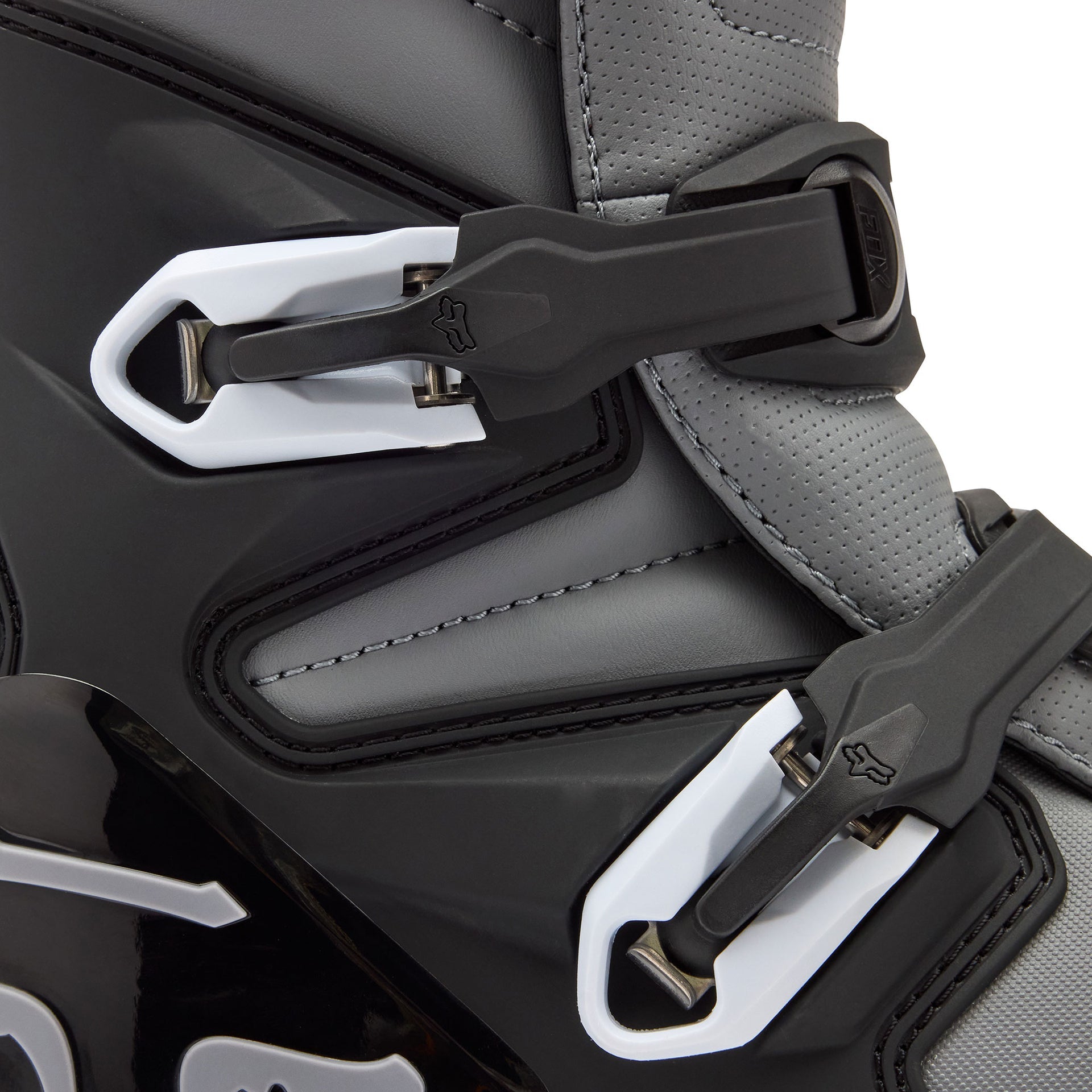 FOX Racing COMP Core Motocross Boots (Black/Grey)