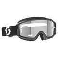 Scott SPLIT OTG Goggles (Black/White) Clear Lens