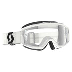 Scott SPLIT OTG Goggles (White/Black) Clear Lens