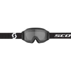 Scott SPLIT OTG SAND Goggles (Black/White) Dark Grey Lens