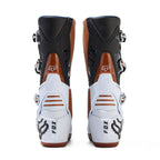 FOX Racing MOTION Motocross Boots (Black/White/Gum)
