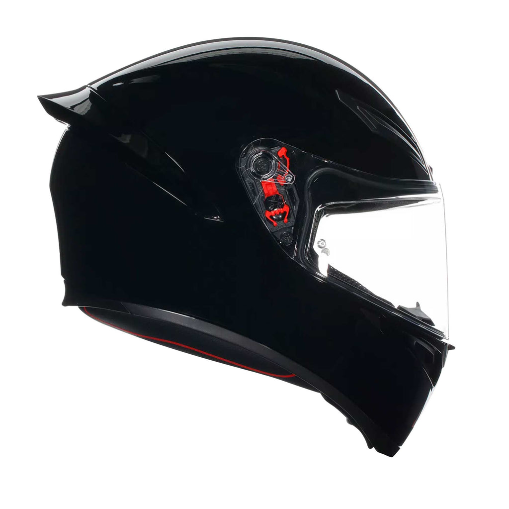 AGV K1-S Solid Motorcycle Helmet (Gloss Black)