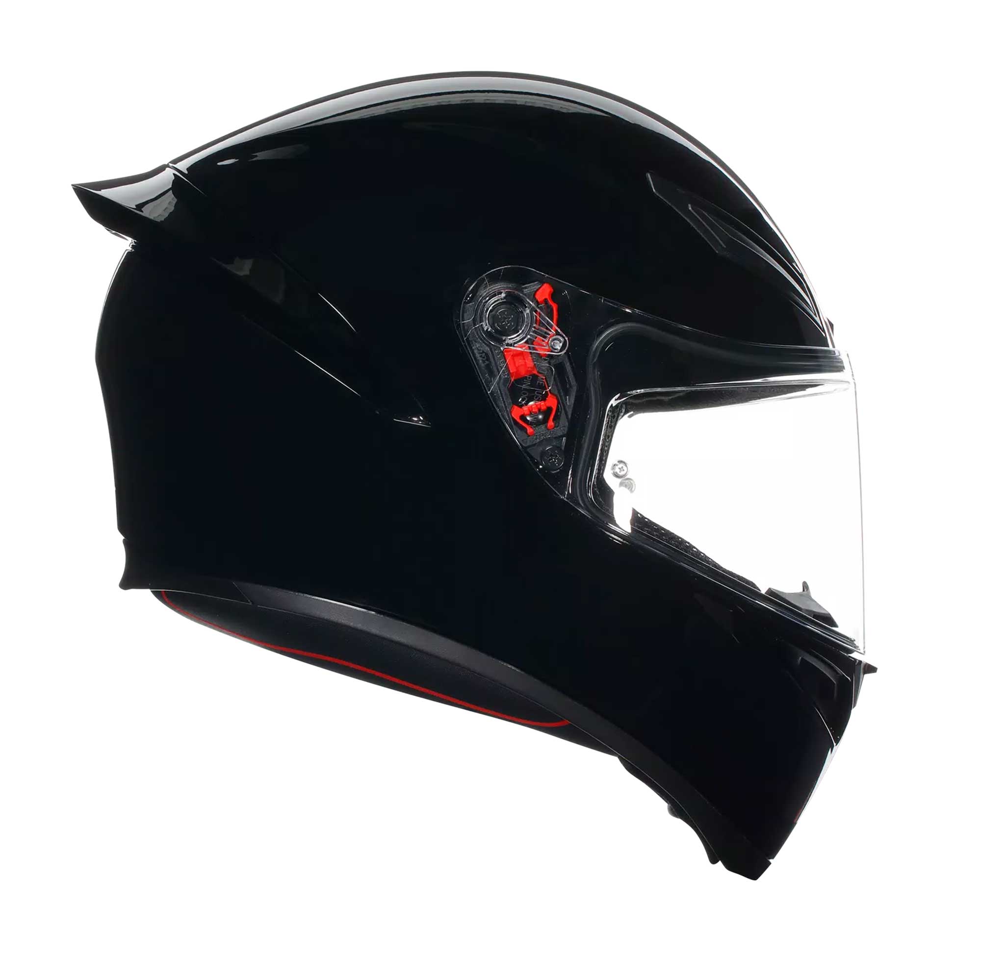 AGV K1-S Solid Motorcycle Helmet (Gloss Black)
