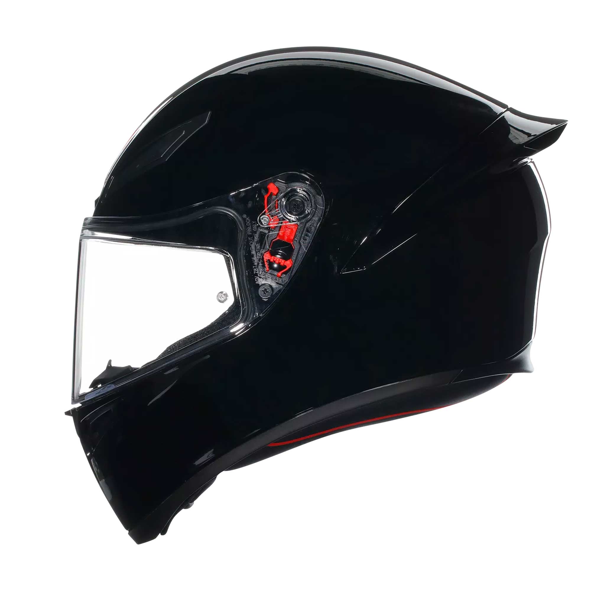 AGV K1-S Solid Motorcycle Helmet (Gloss Black)