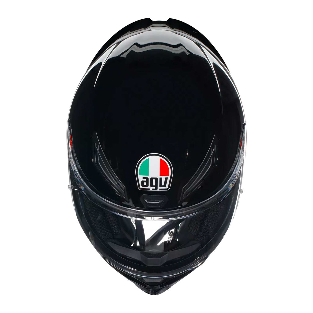 AGV K1-S Solid Motorcycle Helmet (Gloss Black)