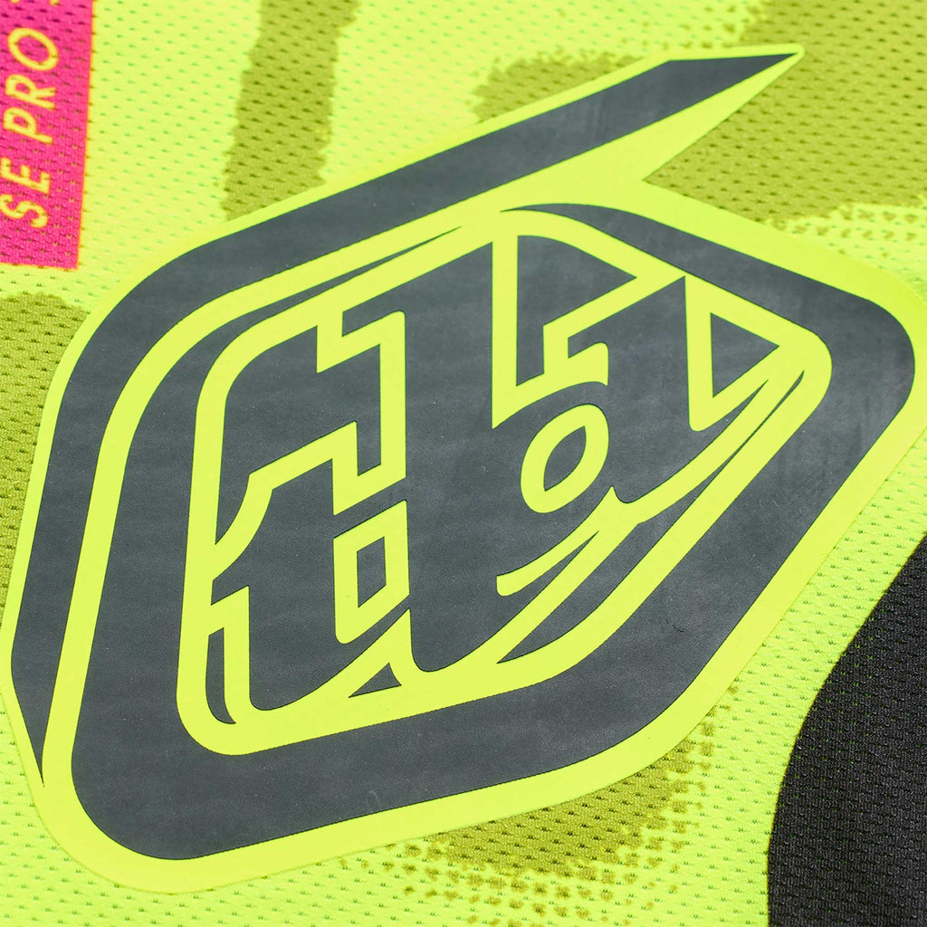 Troy Lee Designs MX | SX Jersey & Pant Kit Deal SE PRO MYTH (Black / Fluo Yellow)